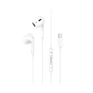 Hoco M1 Max Stereo BT V5 iPhone/iPad Lighting Wired Earphones With Microphone - Image 1