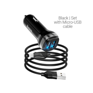Hoco Z40 Micro Full Set Car Charger - Image 1