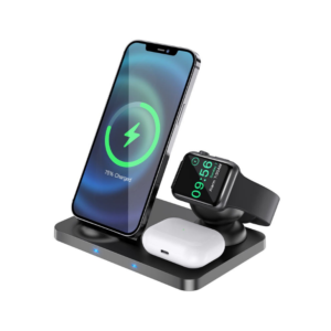 Hoco CW33 15W 3 in 1 Wireless Charger - Image 2
