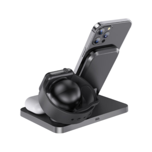 Hoco CW33 15W 3 in 1 Wireless Charger - Image 3