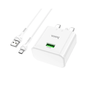 Hoco C92B Type C Cable Full Set Charger - Image 1