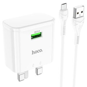 Hoco C92B Micro Cable Full Set Charger - Image 1