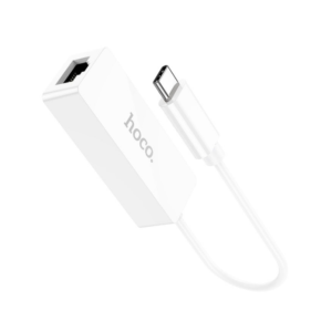 Hoco UA22 USB-C to RJ45 OTG Ethernet Adapter - Image 1